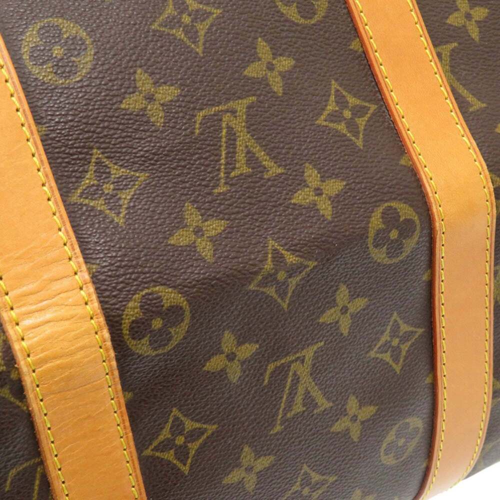 LOUIS VUITTON Authentic Brown Monogram Boston Bag - Picture 9 of 10